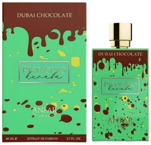 Perfume Anfar Pistachio Dubai Chocolate Extrait de Parfum 80mL - Unisex