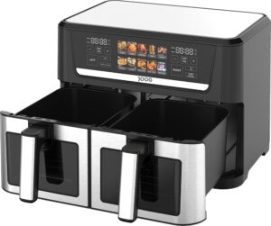 Freidora Eléctrica Joog Air Fryer Double Pot 1200-JG 12L 2800W 220V 50/60Hz