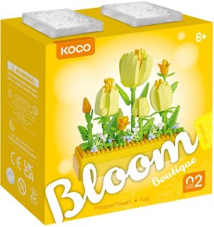Bloques de Construcción Preserved Flowers Tulip Koco - 02083 (295 Piezas)