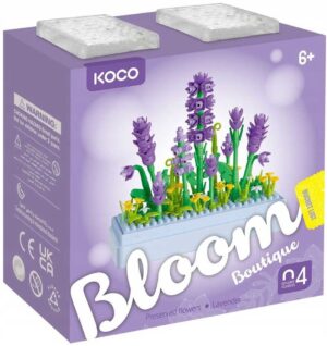 Bloques de Construcción Preserved Flowers Lavander Koco - 02085 (239 Piezas)