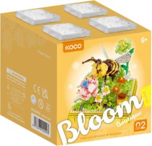 Bloques de Construcción Insect and Plants Honeybee Koco - 03056 (668 Piezas)