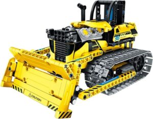 Bloques de Construcción Tractor 3en1 R/C 2.4GHz iM.Master - 8038 (452 Piezas)