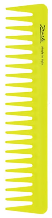 Peine para Cabello Janeke Styling Comb SuperCombo 82871LIM - Amarillo