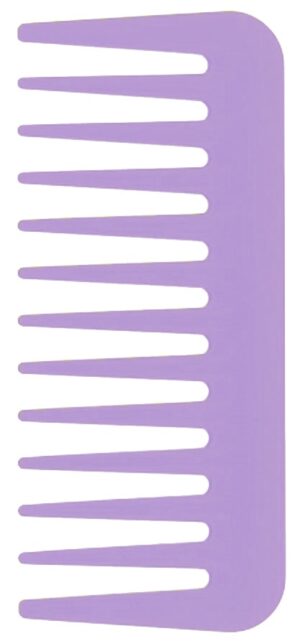 Peine para Cabello Janeke Styling Comb Mini SuperCombo 82872LIL - Lila
