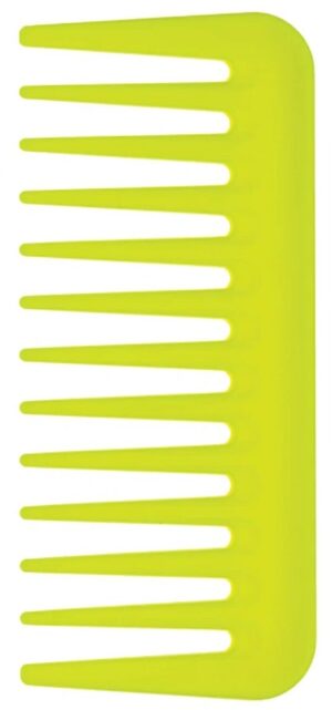 Peine para Cabello Janeke Styling Comb Mini SuperCombo 82872LIM - Amarillo