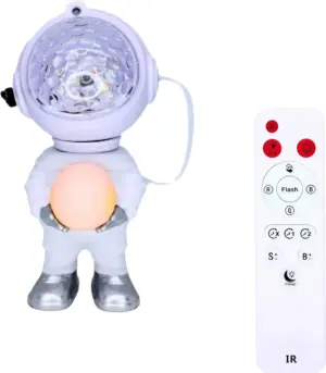 Proyector Astronaut Star Ligth Nebula - Blanco (con control)