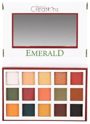 Paleta Sombra Beauty Creations Emerald E15-C - 18g