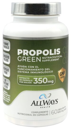 Allways Health Propolis Green 350MG (60 Capsulas)