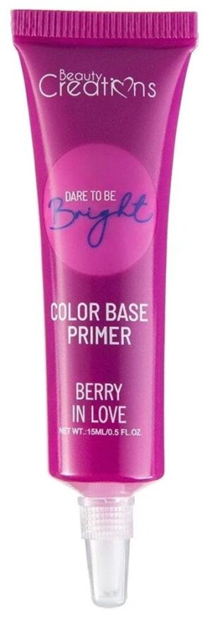 Base Primer de Color Beauty Creations Dare To Be Bright Berry In Love - 15mL