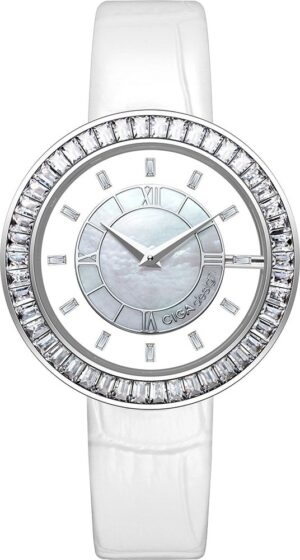 Reloj Femenino Ciga Design D022-SIWH-1WH Sparkle Collection Quartz Watch Silver
