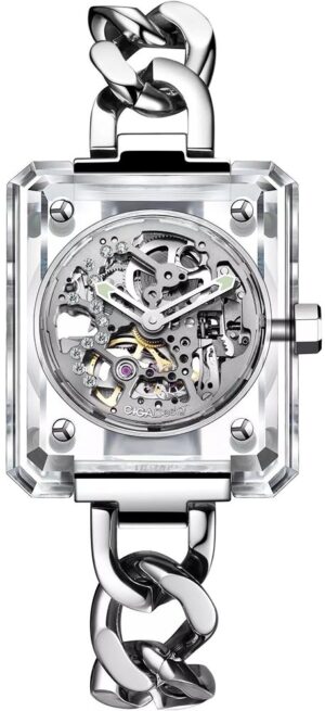 Reloj Femenino Ciga Design R032-CS01-W5WH Mechanical Watch R Series Crystal Love White