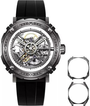 Reloj Masculino Ciga Design M051-SS01-W6B Mech M Series Magician Fancy Silver Automatic