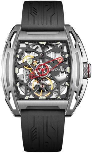 Reloj Masculino Ciga Design Z062-SISI-W5BK Mechanical Watch Z Series Exploration Silver Re
