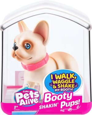 Perro Bulldog Frances Pets Alive Booty Shakin Pups Zuru - 9530