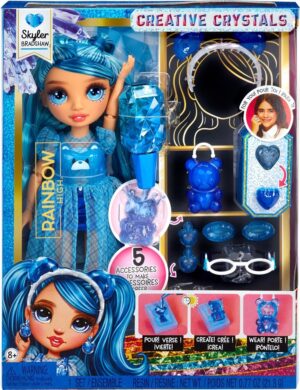 Muñeca Skyler Bradshaw Creative Crystals Rainbow High - 121374