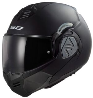 Casco para Moto LS2 Advant Noir FF906 - Tamaño XXL (63-64) - Negro