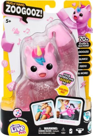 Muñeco Uoolla Unicorn Little Live Pets Moose - 26572