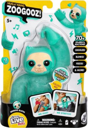 Muñeco Sensoo Sloth Little Live Pets Moose - 26572