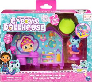 Set Mercat`s Seaside Spa Room Gabby`s Dollhouse Spin Master - 6067359