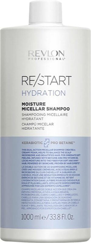 Champú Revlon Re/Start Hydration Moisture Micellar - 1L