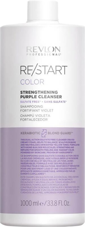 Champú Revlon Re/Start Color Strengthening Purple Cleanser - 1L