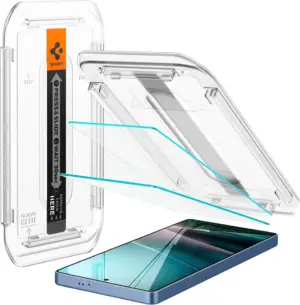 Película Samsung S24 Ultra Spigen GLAS.tR EZ Fit AGL09078 (2 Pack)