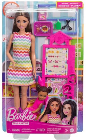 Muñeca Barbie Teacher Mattel - JCR71-JCR76..