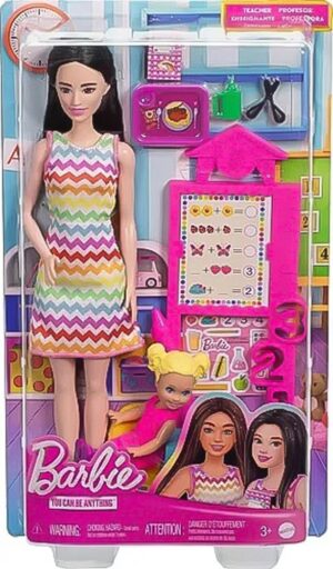 Muñeca Barbie Teacher Mattel - JCR71-JCR77