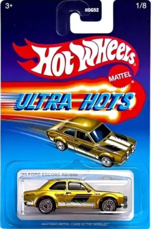 Autito '70 Ford Escort RS1600 Hot Wheels Ultra Hots Mattel - HDG52