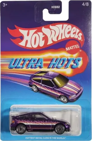 Autito '88 Honda CR-X Hot Wheels Ultra Hots Mattel - HDG52