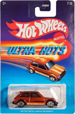 Autito '81 Toyota Starlet KP61 Hot Wheels Ultra Hots Mattel - HDG52