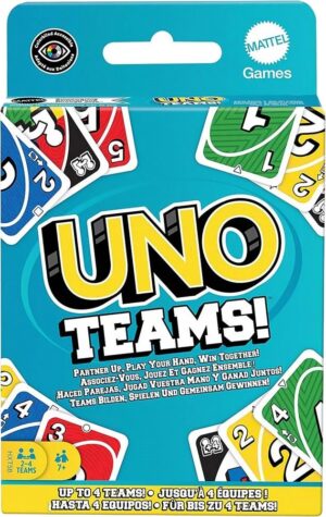 Juego de Cartas Uno Teams Mattel - HXT58