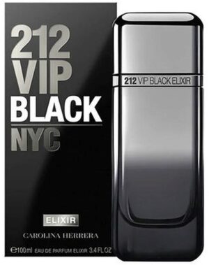Perfume Carolina Herrera 212 Vip Black Elixir EDP 100mL - Masculino