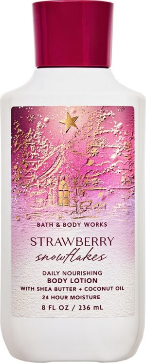 Loción Corporal Bath & Body Works Strawberry Snowflakes 236mL