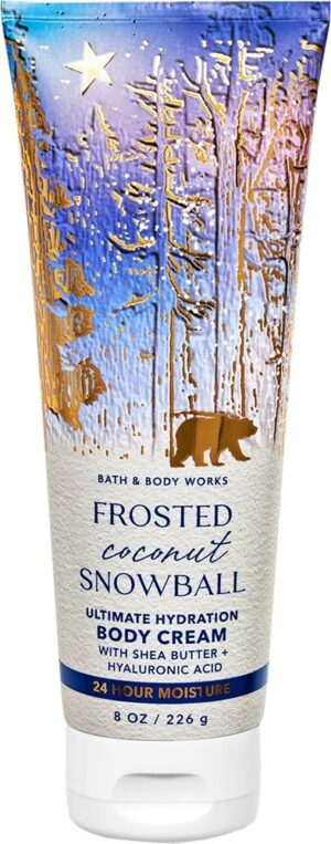 Crema Corporal Bath & Body Works Frosted Coconut Snowball 226g