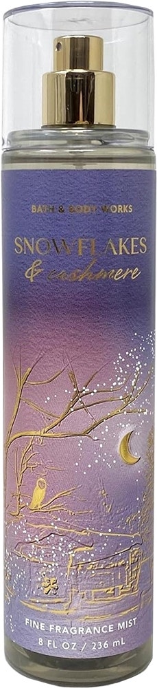 Bath & Body Works Snowflakes Cashmere Fine Fragrance Mist 236mL