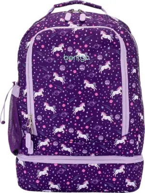 Mochilla Escolar Bentgo Kids Prints 2-in-1 Backpack & Lunch Bag - BGBKPAK-UNI Unicorn