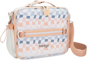 Lonchera para Escuela Bentgo Kids Whimsy & Wonder Prints Lunch Bag - BGPTBAG-CHK Checker