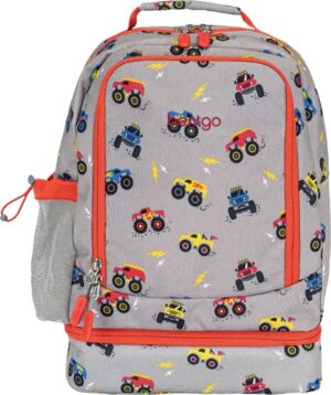 Mochilla Escolar Bentgo Kids Prints 2-in-1 Backpack & Lunch Bag - BGBKPAK-TKS Trucks