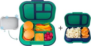 Set de Lonchera Escolar Bentgo Lunch & Snack Bundle - BGCHSNK-G Green (2 piezas)