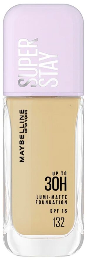 Base Liquida Maybelline SuperStay Lumi-Matte 30H N-132 - 30mL