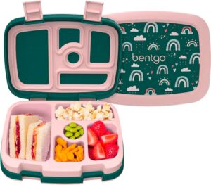 Lonchera para Escuela Bentgo Kids - BGKDPT-GRB Green Rainbow
