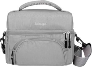 Lonchera para Escuela Bentgo Kids Deluxe Lunch Bag - BGOBG2-Y Gray