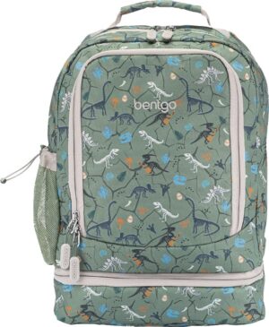 Mochilla Escolar Bentgo Kids Prints 2-in-1 Backpack & Lunch Bag - BGBKPAK-FSL Dino Fos