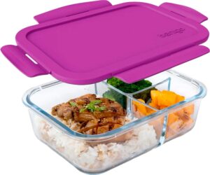 Lonchera de Vidrio Bentgo Glass - BGOGLS-P Purple