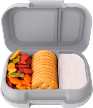 Lonchera para Escuela Bentgo Kids Snack Container - BGKDSNK-Y Grey