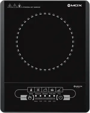 Placa por Inducción Eléctrica Mox 1 boca MO-KIC07 2000W 220V-50/60Hz