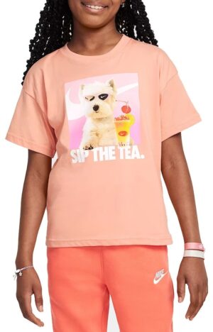 Camiseta Nike Kids HQ2337 844 - Femenina