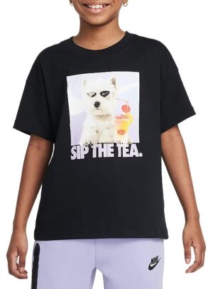 Camiseta Nike Kids HQ2337 010 - Femenina