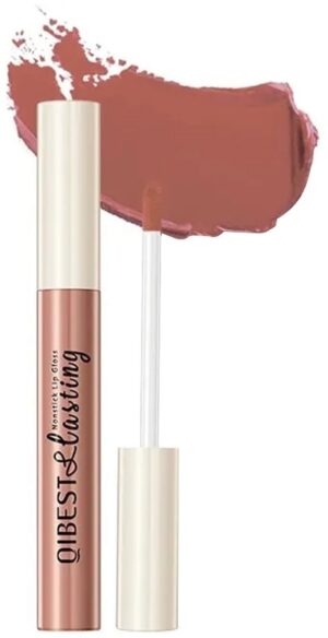Labial Liquido Qibest Lasting Nonstick Matte N-01 - 2.5g